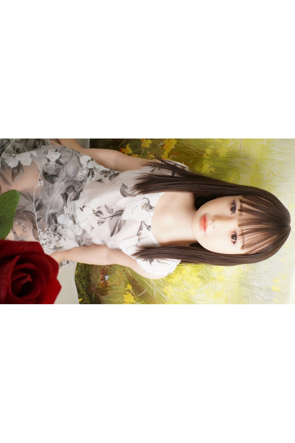 【O初心者応援パック 中古超美品ホール未使用品】J-cute #AGD01 澪（ミオ）軟性シリコンヘッド 149cm バスト平 フルシリコン製