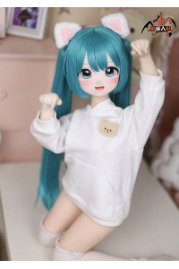 【新品】MOZU DOLL 85cm Aカップ 小音ちゃん ソフトビニール製頭部 TPE製ボディ 肌色＆眼球色＆メイク＆ウィッグ＆衣装は宣材写真と同じ 6kg MOZU 0017
