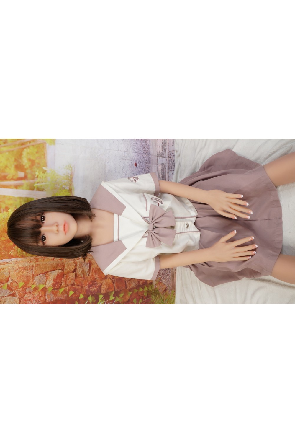 WM Dolls #85 145cm Bカップ 陰毛植毛OP 自立加工OP 新骨格OP 肌色 ライトブラウン