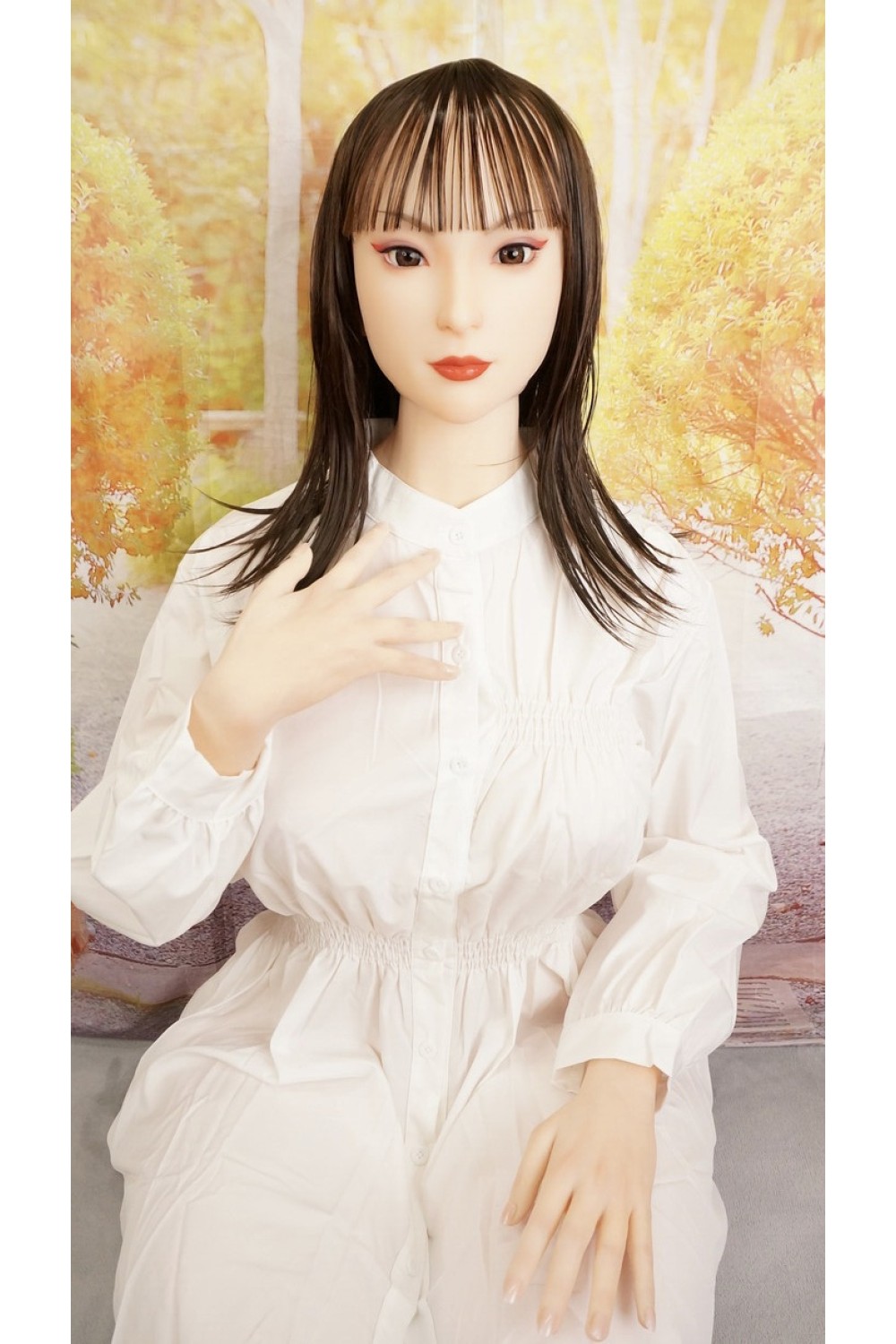 【中古】【初心者応援パック 新古超美品】Game Lady #No.33_1硬質シリコンヘッド 169cm Fカップ ボディリアルメイク付き お尻の柔らか仕上げ 自立加工 ハードフィート(足首から足裏まで硬め) EXP骨格OP【スーパーソフト版】