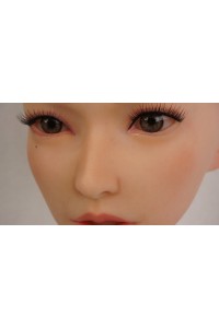【中古】【O新古超美品 ホール未使用品】WAXDOLL #GE57Z軟性シリコンヘッド単品(165〜172cm推奨)