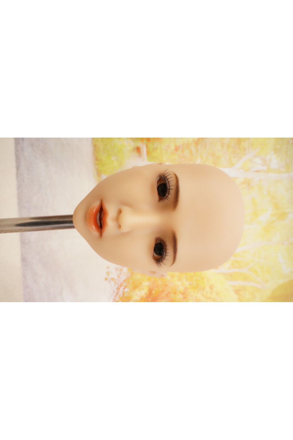 【中古】【O新古超美品 ホール未使用品】Sanhui Doll #23 お口の開閉機能OP シリコンヘッド単品(156〜168cm推奨)