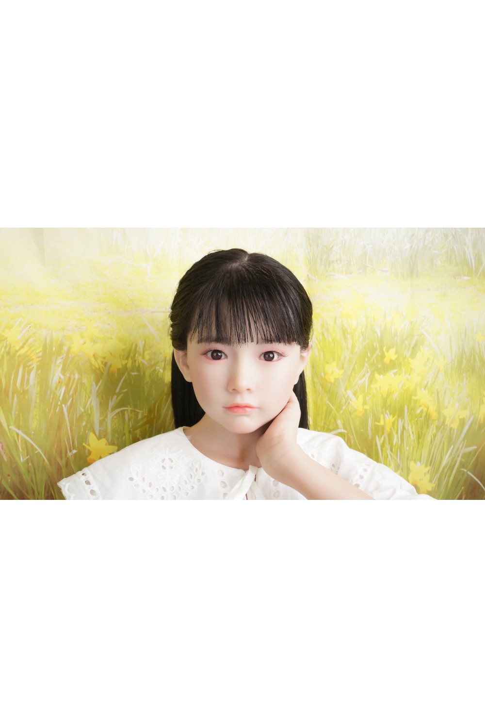 【O初心者応援パック 新古超美品ホール未使用品】catdoll #Yuki 雪 シリコンヘッド 138cm 超リアルメイク 【フルシリコン製】
