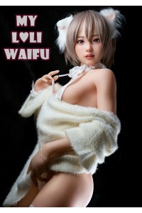 【新品】My Loli Waifu 148cm Bカップ 美亜 Mia 略称MLWロり系ラブドール TPE材質ボディー ヘッド材質選択可能 メイク選択可能 MLW 0029