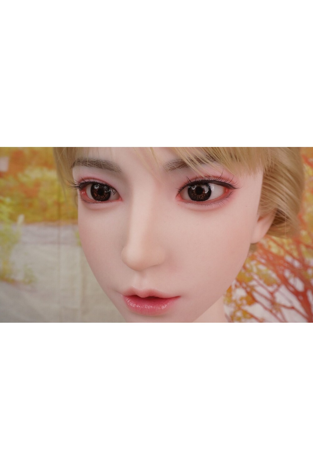 【O初心者応援パック 国内検品済 新品未使用即納品】Yearndoll #Y206-3軟性シリコンヘッド（口開閉機能&オーラル&模擬口腔付き） 163cm Eカップ 【進化版-リアル皮膚メイク付き】【オプション多数】