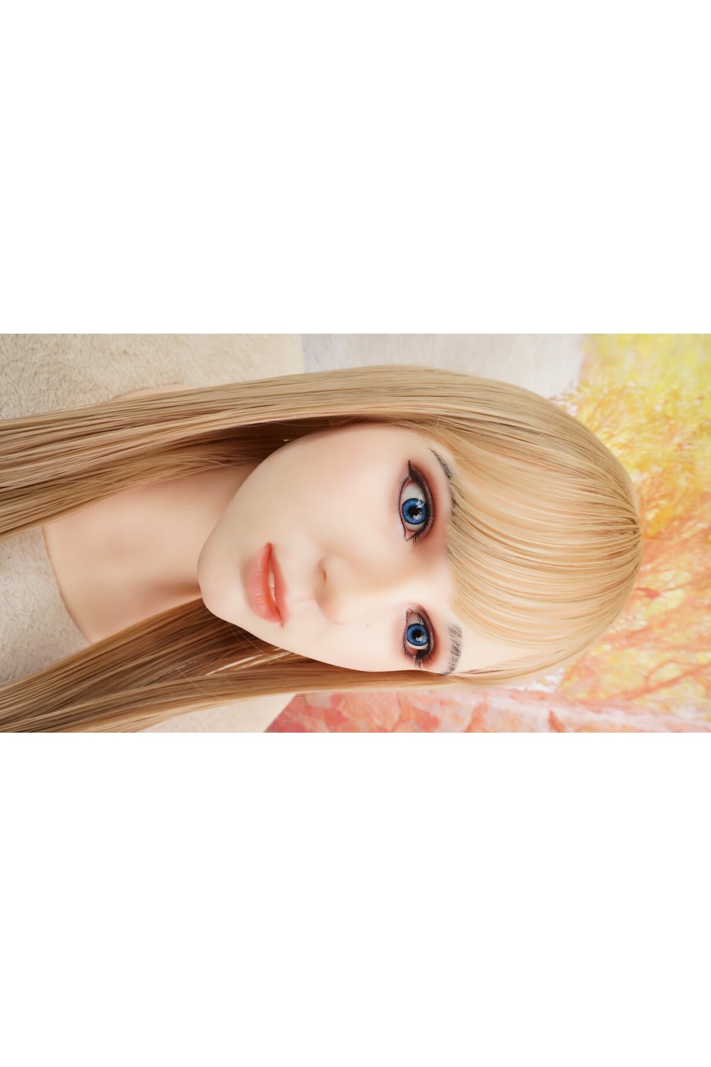 【中古】【O新古超美品】Irontech Doll #S29 Fenny S＋顔メイク 硬質シリコンヘッド単品(153〜166cm推奨)