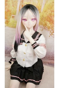 【中古】【O初心者応援パック 新古超美品ホール未使用品】羊角社 #芙芙 B04ソフトビニール製ヘッド 手描きメイク 148cm Cカップ ALM素材ボディOP