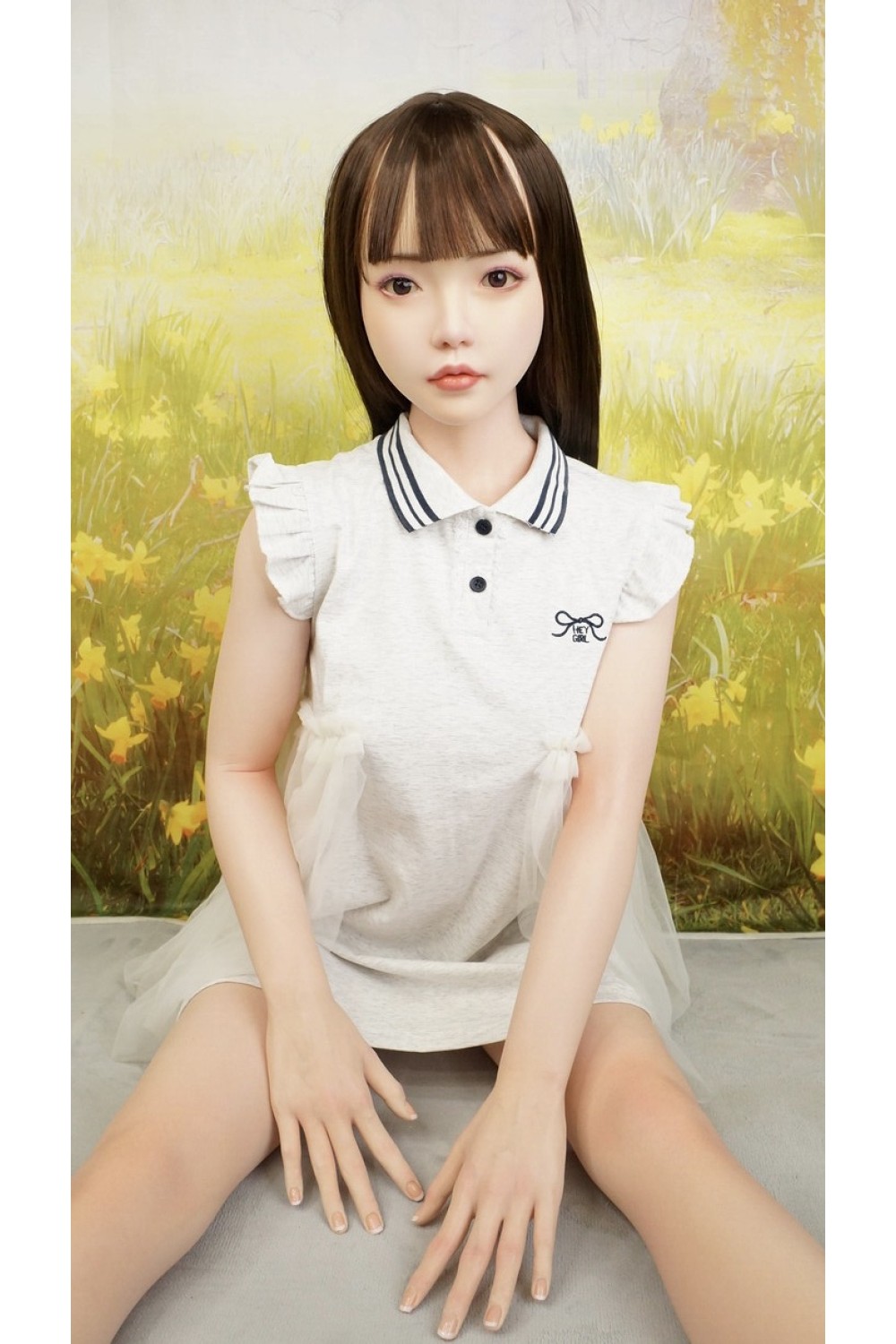 【中古】【初心者応援パック 中古超美品】FUDOLL #7硬めシリコンヘッド 148cm Dカップ 指関節あり 自立加工OP 軽量化ボディ リアルなボディメイク 【フルシリコン製】