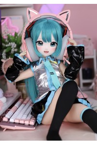 【新品】MOZU Doll 85cm Aカップ 小音ちゃん 6kg ソフトビニール製頭部 TPE製ボディ 肌色＆眼球色＆メイク＆ウィッグ＆衣装は宣材写真と同じ 小型で軽量化で収納しやい 使いやすい MOZU 0023