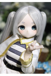 【新品】MOZU DOLL 85cm Aカップ フリーレン コスプレ ソフトビニール製頭部 TPE製ボディ 肌色＆眼球色＆メイク＆ウィッグ＆衣装は宣材写真と同じ 6kg MOZU 0019