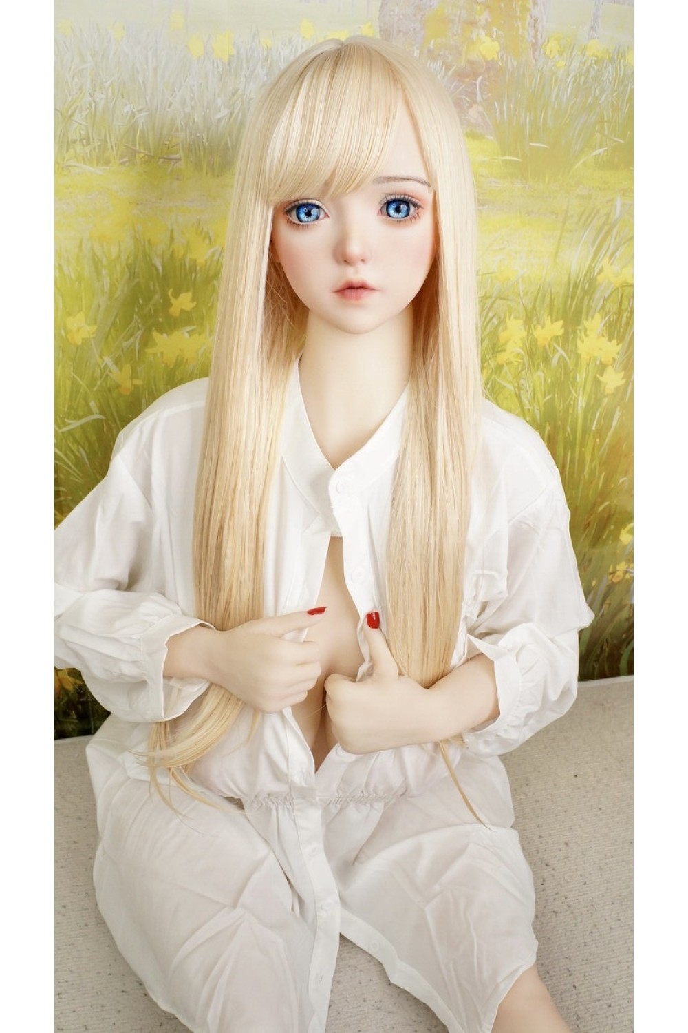【中古】【初心者応援パック 中古超美品】SHEDOLL #朵朵（Duoduo）軟質シリコンヘッド 163cm Hカップ ボディのリアルメイク 【CR超ソフト】【オプション多数】