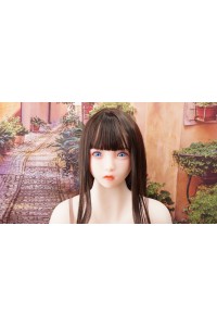 【中古】XTDOLL #Yomiシリコンヘッド ＋153㎝ HカップTPEボディ ゼリー胸 眉毛と睫毛の植毛 自立加工 新骨格 肌色 ナチュラル
