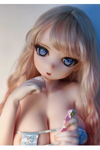 【新品】Elsa Babe 140cm M RAD033 二次元 アニメドール フルシリコン製 カスタマイズ可 ミルクゴールドのロングヘア EL 0013