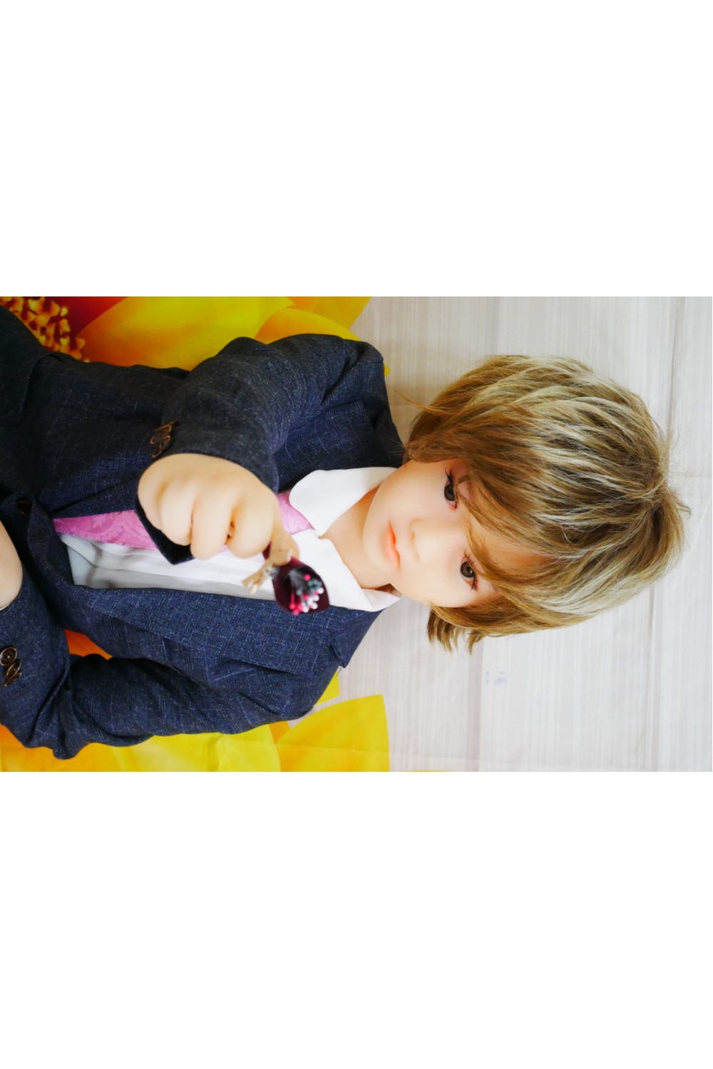DHDOLL 130cm #豪ちゃん 男性型ラブドール 加温加工OP 視線移動 肌色 ナチュラル