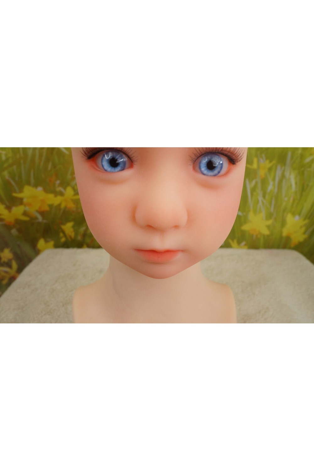 【中古】【新古超美品 ホール未使用品】CatDoll #Q ヘッド 単品(100～108cm推奨)