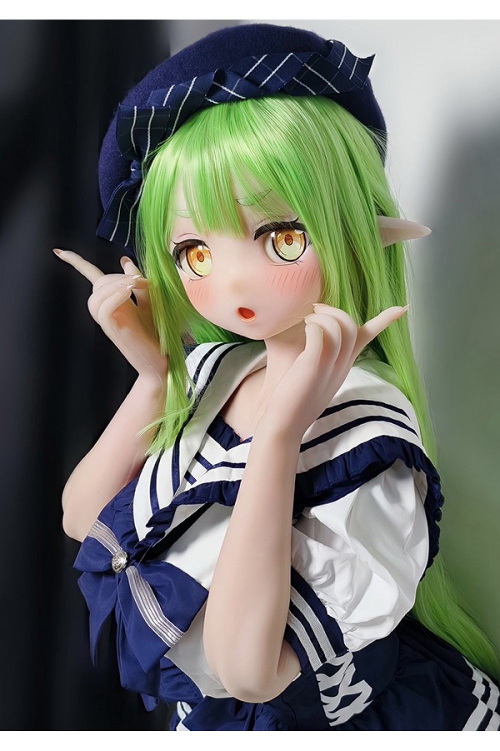 【新品】ElsaBabe 148cm L AHR025 桃井光代 アニメラブドール フルシリコン製ラブドール EL 0035