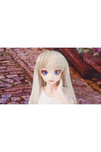 【初心者応援パック 新古超美品】Mini Doll ミニドール #オリジナルヘッド 60cm普通乳 樹脂ヘッド＋シリコンボディ 衣装付属 通常骨格 肌色 ナチュラル