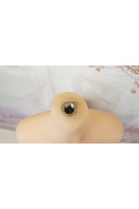 【中古】Aotume Doll 145cm Bカップ TPEボディ単品 ゼリー胸 新骨格 肌色 ホワイト