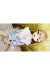 【中古】【初心者応援パック 中古美品】GUAVADOLL #DM03ソフトビニール製ヘッド 手描きメイク カスタム3Ｄ口OP 132cm バスト平
