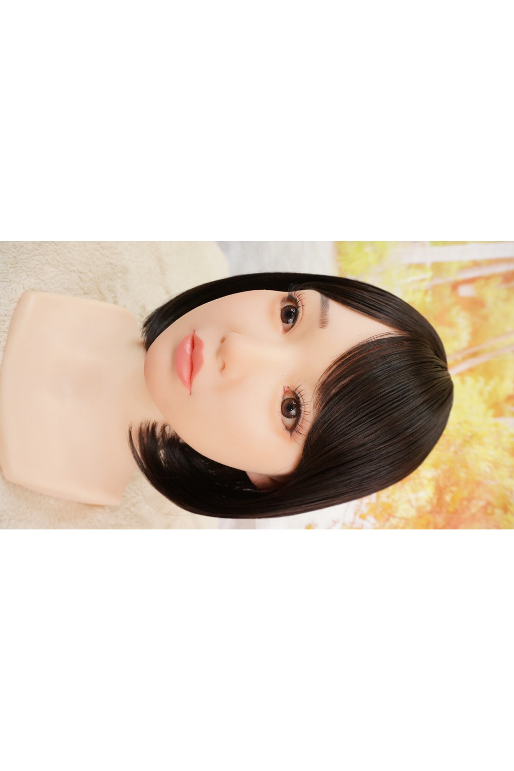 【中古】【O新古超美品 ホール未使用品】WAXDOLL #GD03軟性シリコンヘッド単品(142cm推奨)