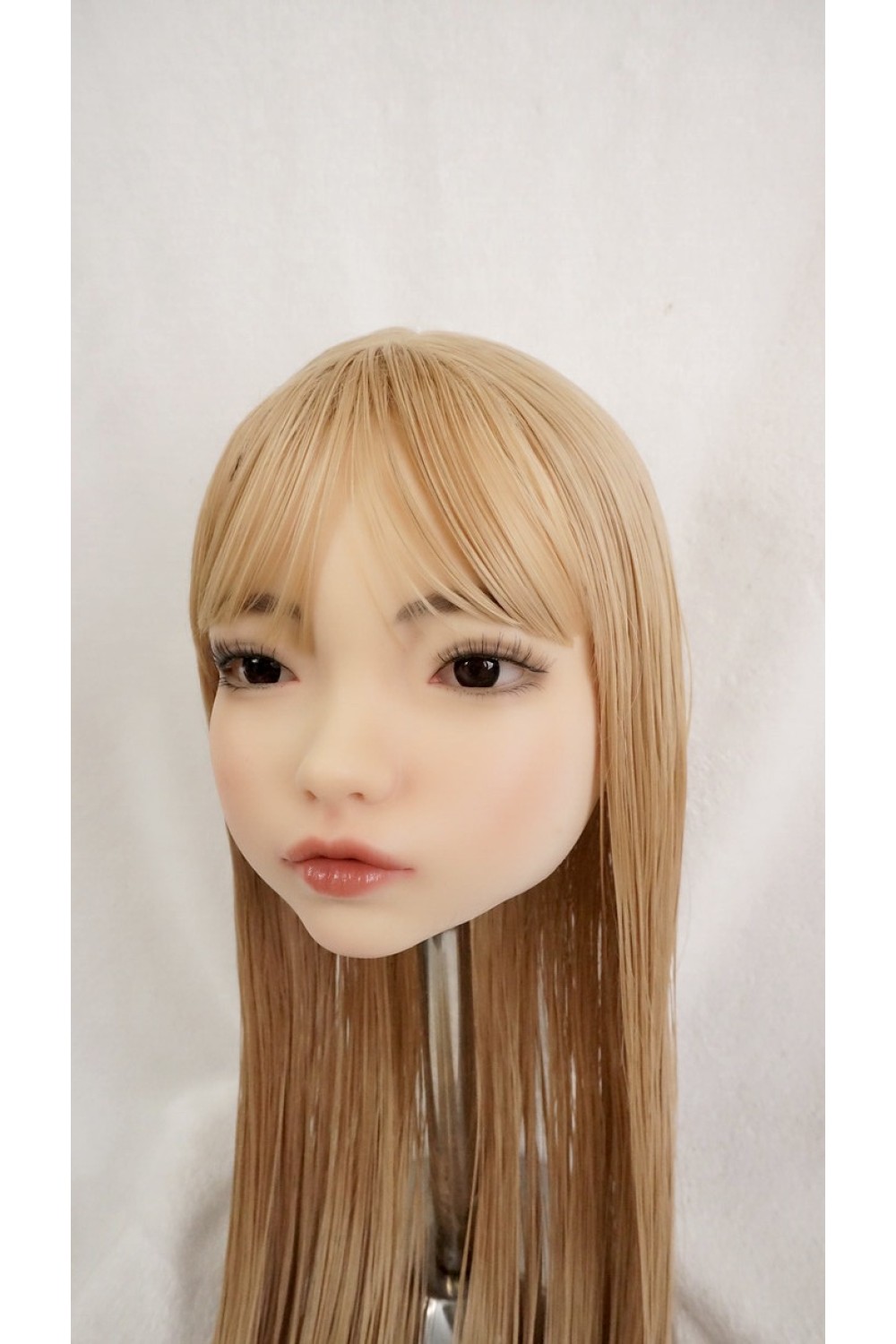 【中古】【O新古超美品 ホール未使用品】Real Girl (D工場製) #D6軟質シリコンヘッド 職人メイク 口開閉機能付き リアルな口腔構造 単品 (140〜170cm推奨)