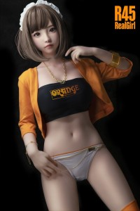 【新品】R45頭部 ロり系 148cm普通乳 Real Girl (A工場製) ラブドール ボディー及びヘッド材質など選択可能 カスタマイズ可 RG 0024