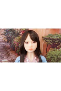 【中古】CATDOLL #Tamiヘッド 136㎝ 超リアルメイク あご関節あり 視点移動 指関節OP 自立加工 EVO骨格 肌色 ナチュラル