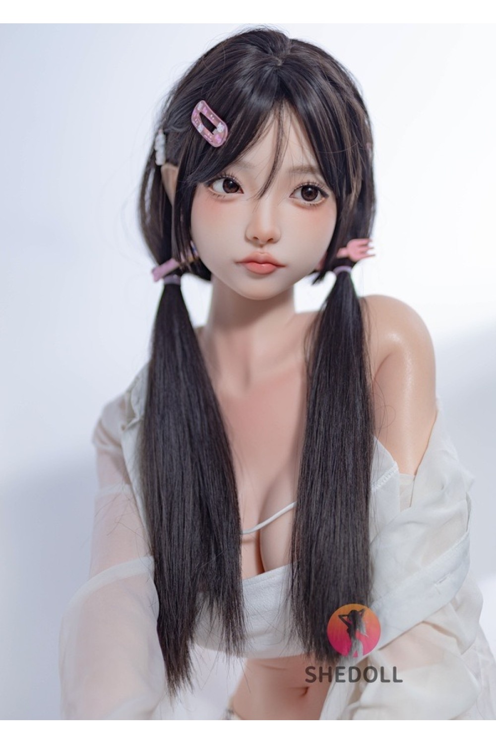 【新品】SHEDOLL 148cm Dカップ 洛伊（Luoyi）2.0 軟性シリコンヘッド ラブドール メイク ボディー材質など選択可能 カスタマイズ可能 掲載画像はフルシリコン製 SHE 0073
