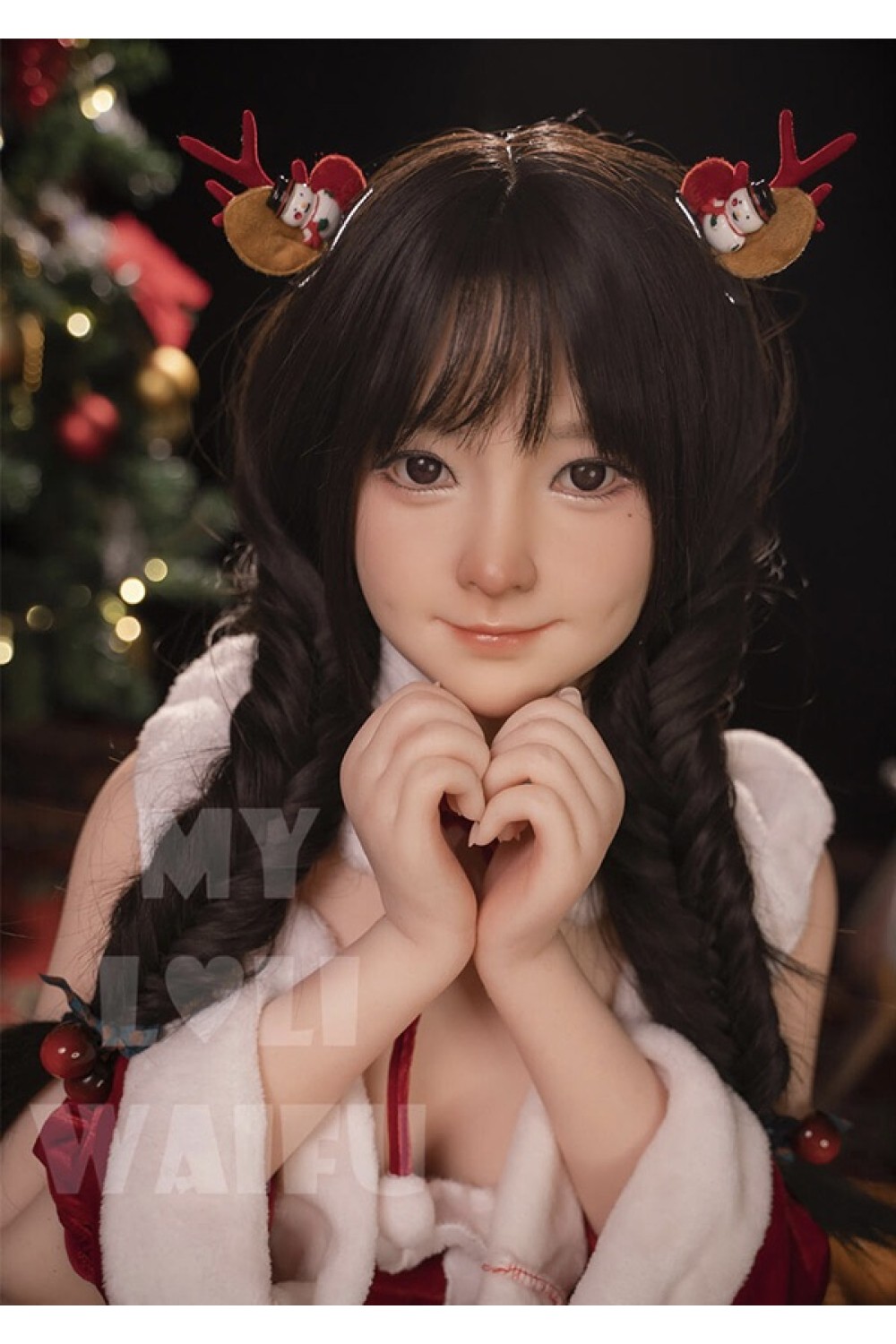 【新品】My Loli Waifu 略称MLWロり系ラブドール フルシリコン製 145cm Bカップ 玲奈Rena頭部 メイク選択可能 MLW 0036