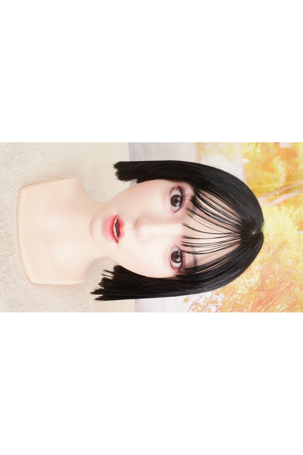 【中古】【O中古超美品 ホール未使用品】Yearndoll #Y206-7 明希軟性シリコンヘッド(口開閉機能&オーラル&模擬口腔付き)単品(160〜163cm推奨)