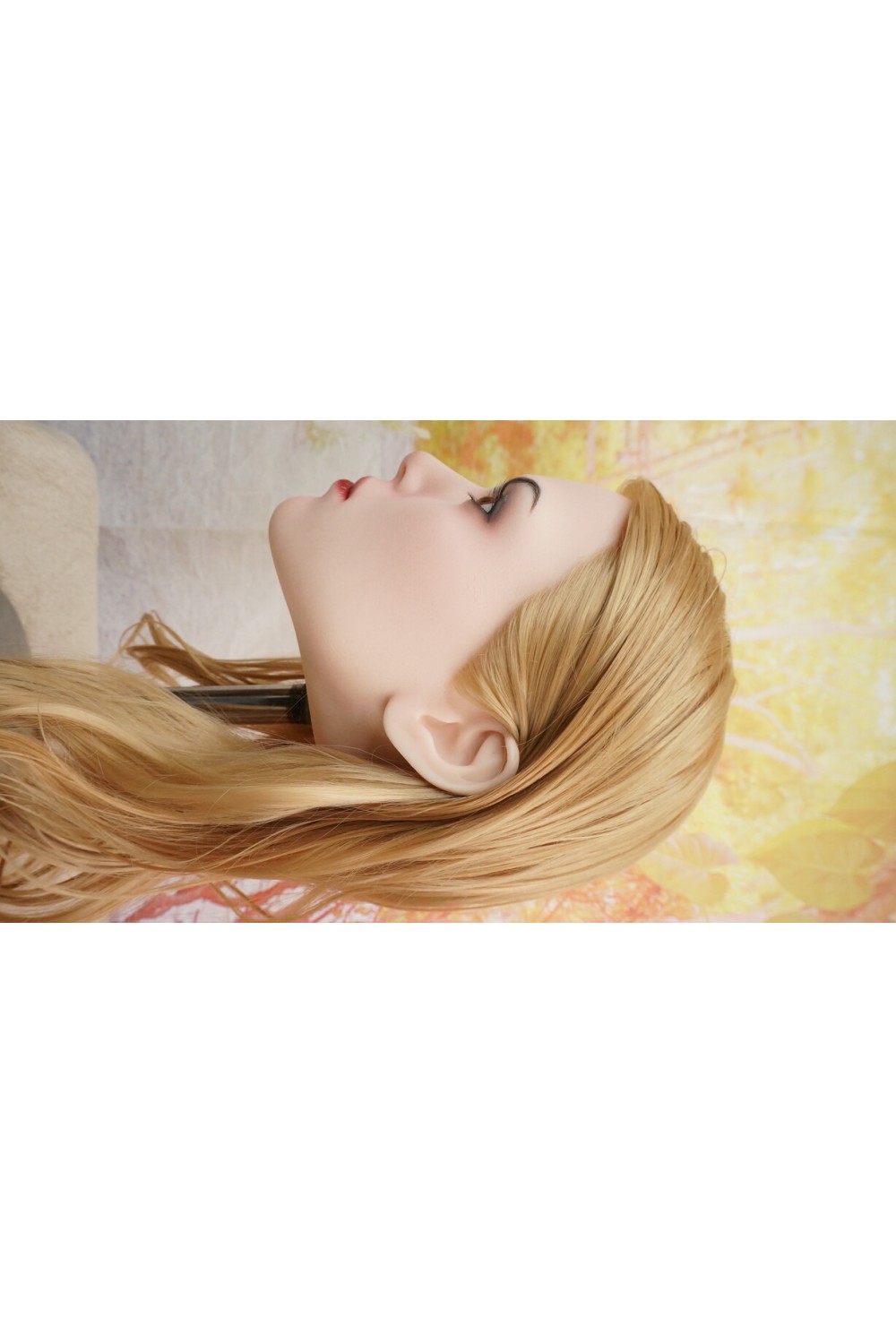 【O新古未使用品】Starpery #Adele軟性シリコンヘッド単品 髪の毛の植毛OP (160〜170cm推奨)