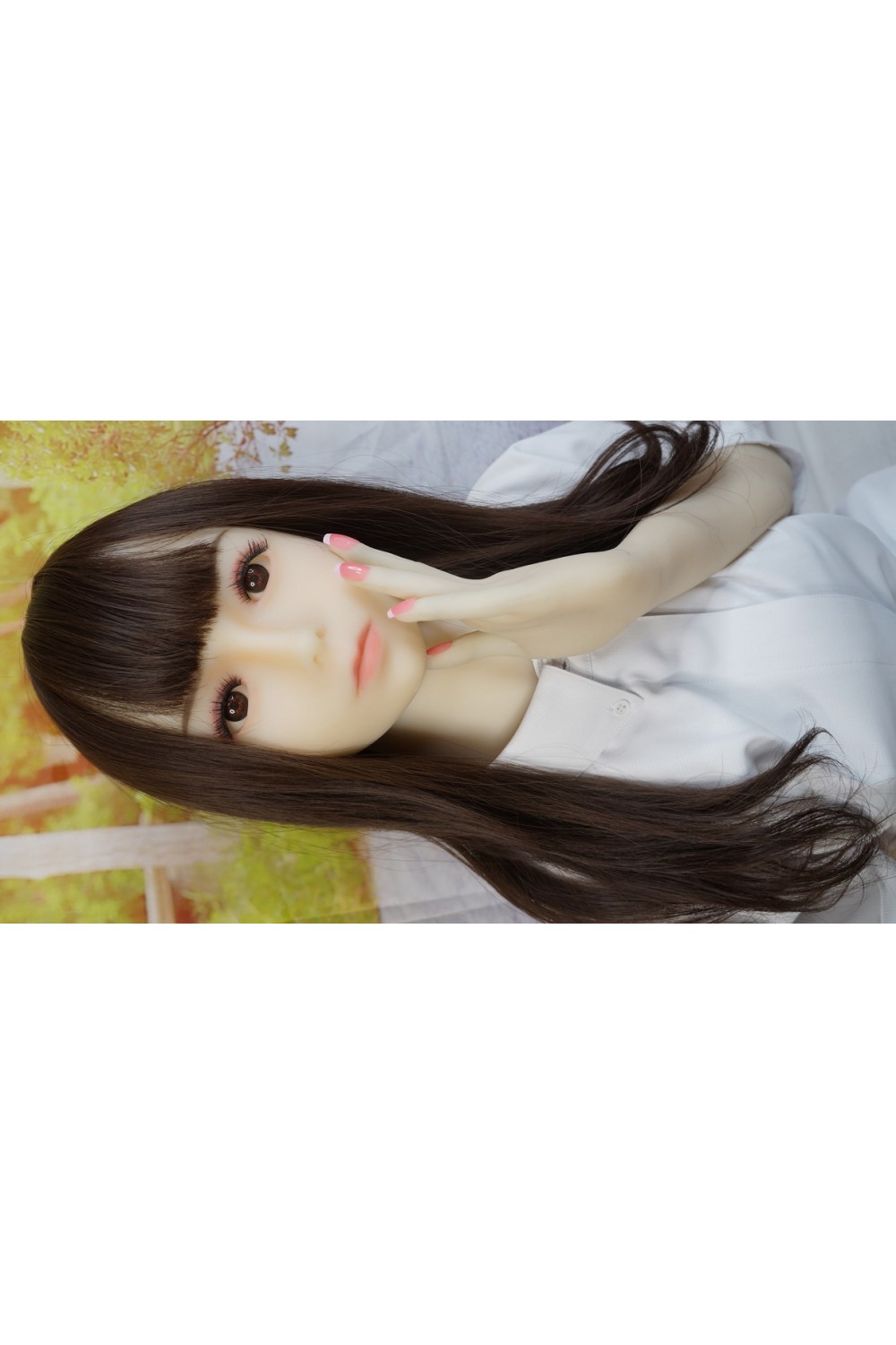 【美品】WM Dolls #153 156cm Bカップ 自立加工 新骨格 肌色 ホワイト