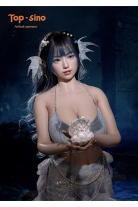 【新品】【RRS+版】TYPEグラビアシリーズ Top Sino Doll フルシリコン製 トルソー 96cm Hカップ T43b 米苏（Misu）人魚コスプレ セックス人形 TOP 0090