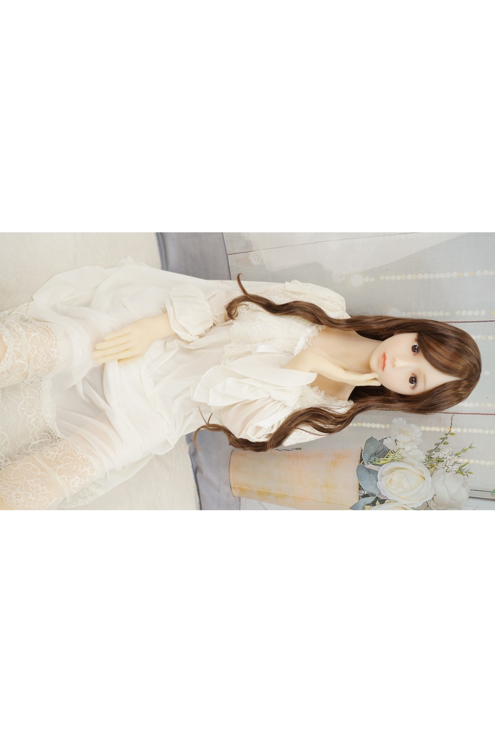 【中古】WM Dolls #153ヘッド 145cm Bカップ 指関節OP 自立加工OP 新骨格OP 肌色 ナチュラル