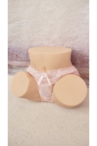【O国内検品済 新品未使用即納品】 YSRDOLL 30cm 美尻 シリコントルソー リアルメイク付き お尻の柔らか仕上げ 【フルシリコン製】
