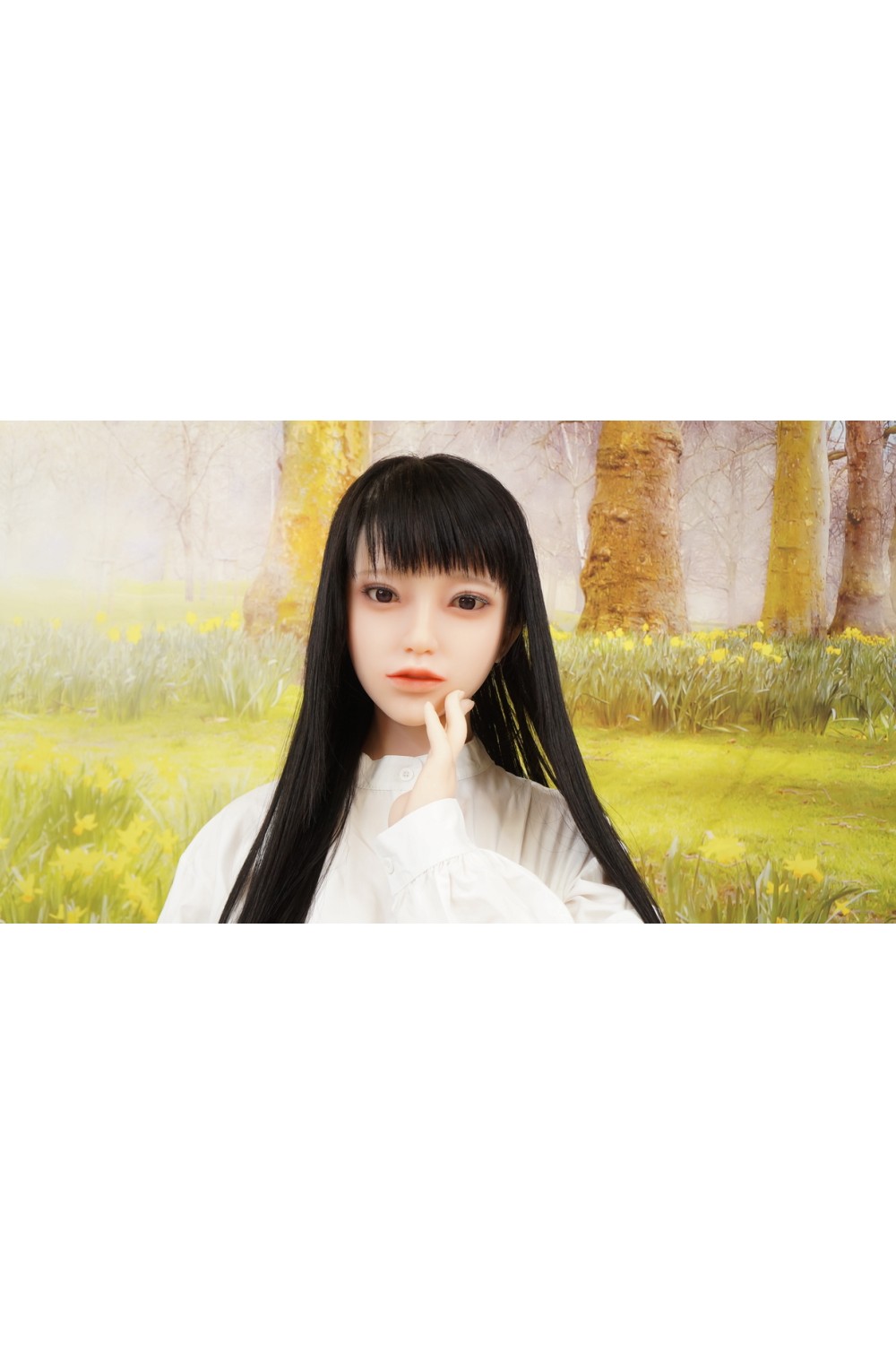 【初心者応援パック 超美品】Sanhui Doll #38 ヘッド 172cm Gカップ 衣装付属 シリコンシームレス 模擬肌仕上げOP 髪の毛の植毛OP（特注オーダー品）各所柔らか仕上げOP 口開閉機能OP 指関節OP 自立加工OP 視点移動 新骨格OP 肌色 ナチュラル