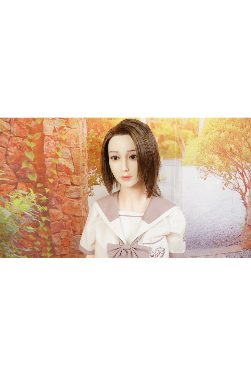 CosDoll #12 シリコンヘッド 148cm 巨乳 中空胸 眉毛、睫毛植毛 髪の毛植毛OP 自立加工OP 視線移動 新骨格 肌色 ナチュラル
