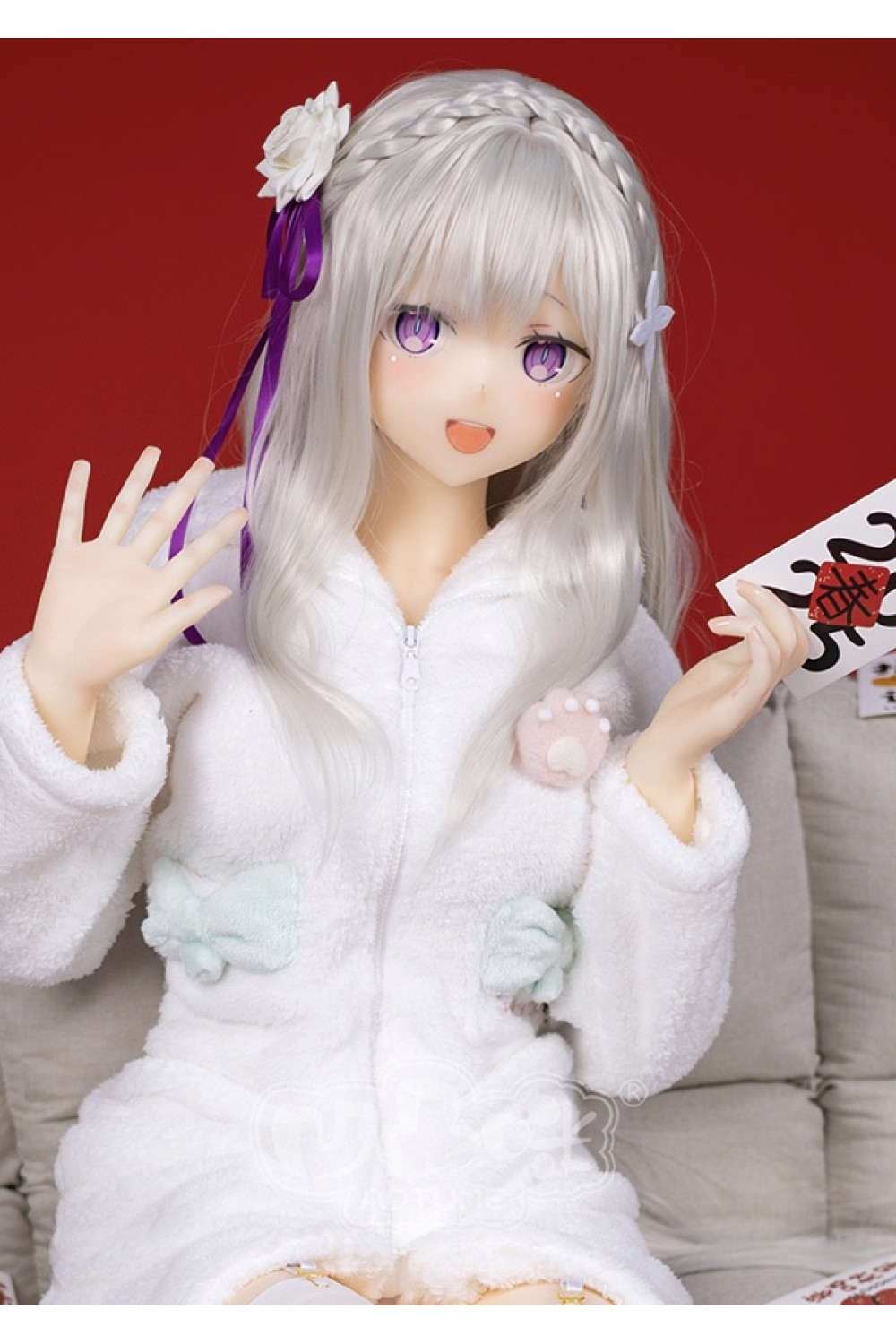 【新品】Aotume Doll 155cm Cカップ #125ヘッド Emilia (エミリア) cosplay リアルアニメラブドール AOT 0078