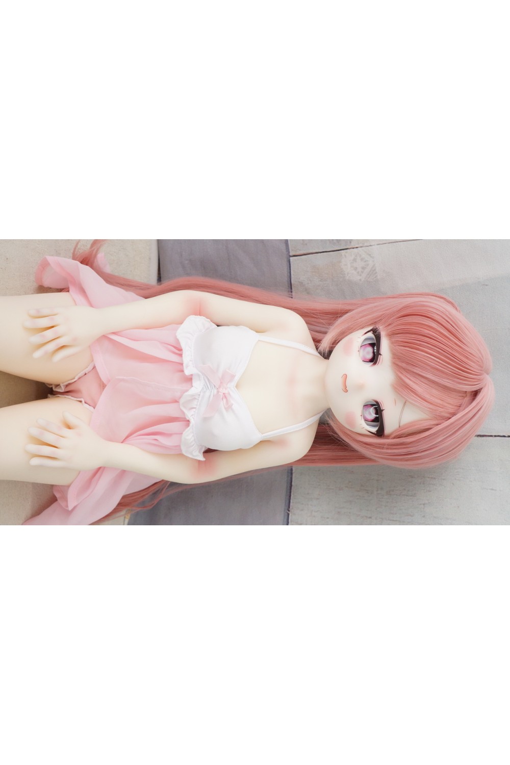 【O初心者応援パック 新品未使用品ホール未使用品】MOZU DOLL #愛莉ソフトビニール製ヘッド 85cm バスト大
