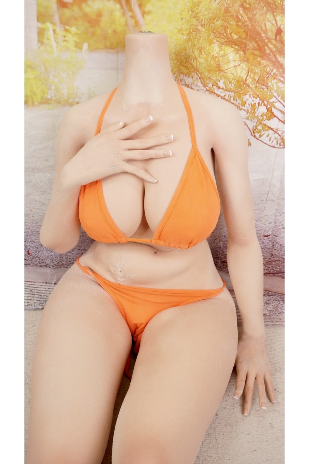 【中古】【中古】Bezlya DOLL 155cm Fカップ ボディのリアルメイクOP 軽量化ボディOP シリコンボディ単品