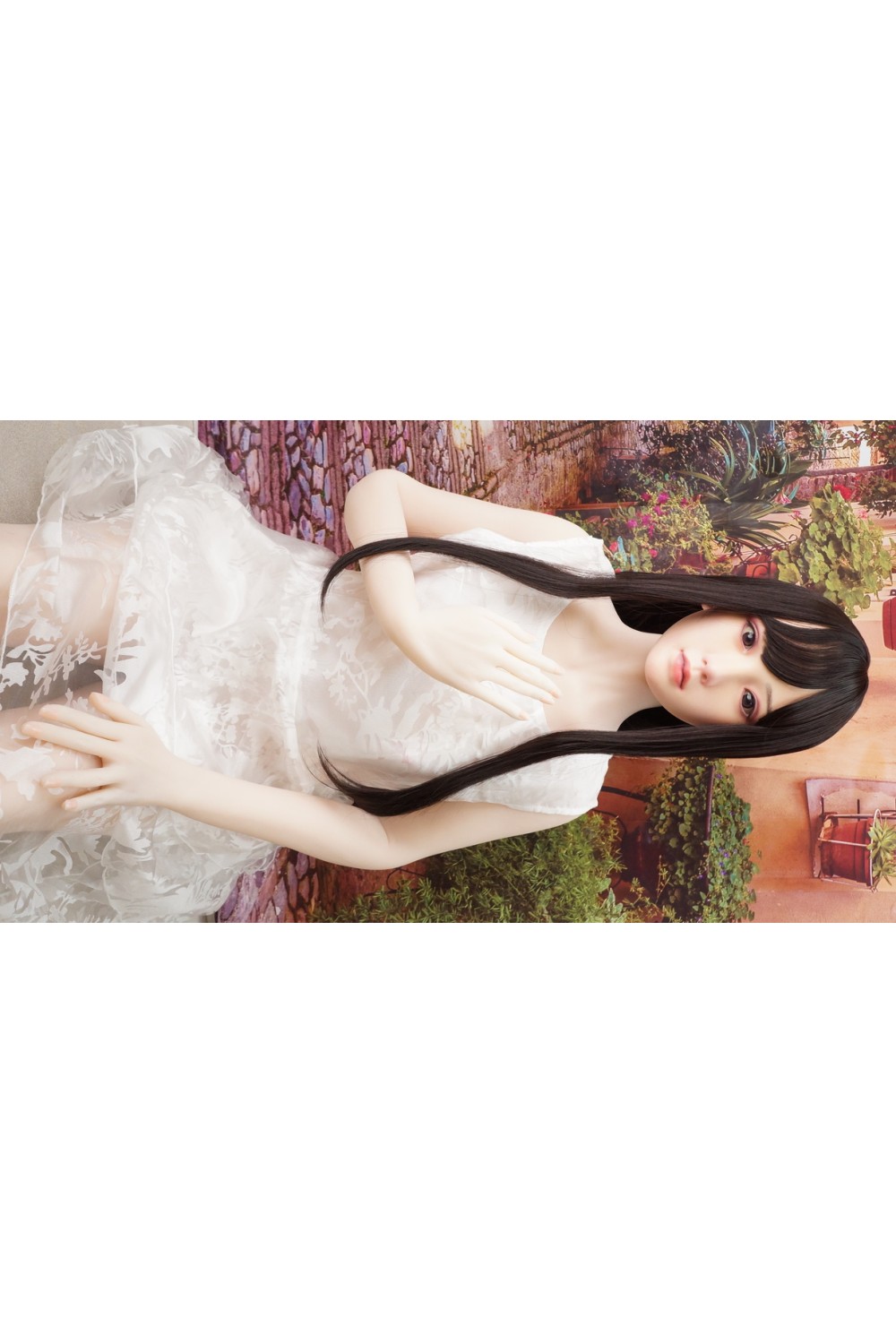 【初心者応援パック 新古美品】Real Girl #R23硬めシリコンヘッド (A工場製)158cm Cカップ (C工場製) 衣装付属 ゼリー胸 眉毛と睫毛の植毛 視点移動 指関節OP 自立加工OP EVO新骨格 肌色 ナチュラル