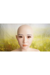 【初心者応援パック 中古超美品】orange in 160cm Fカップ+ BB Doll # c26シリコンヘッド