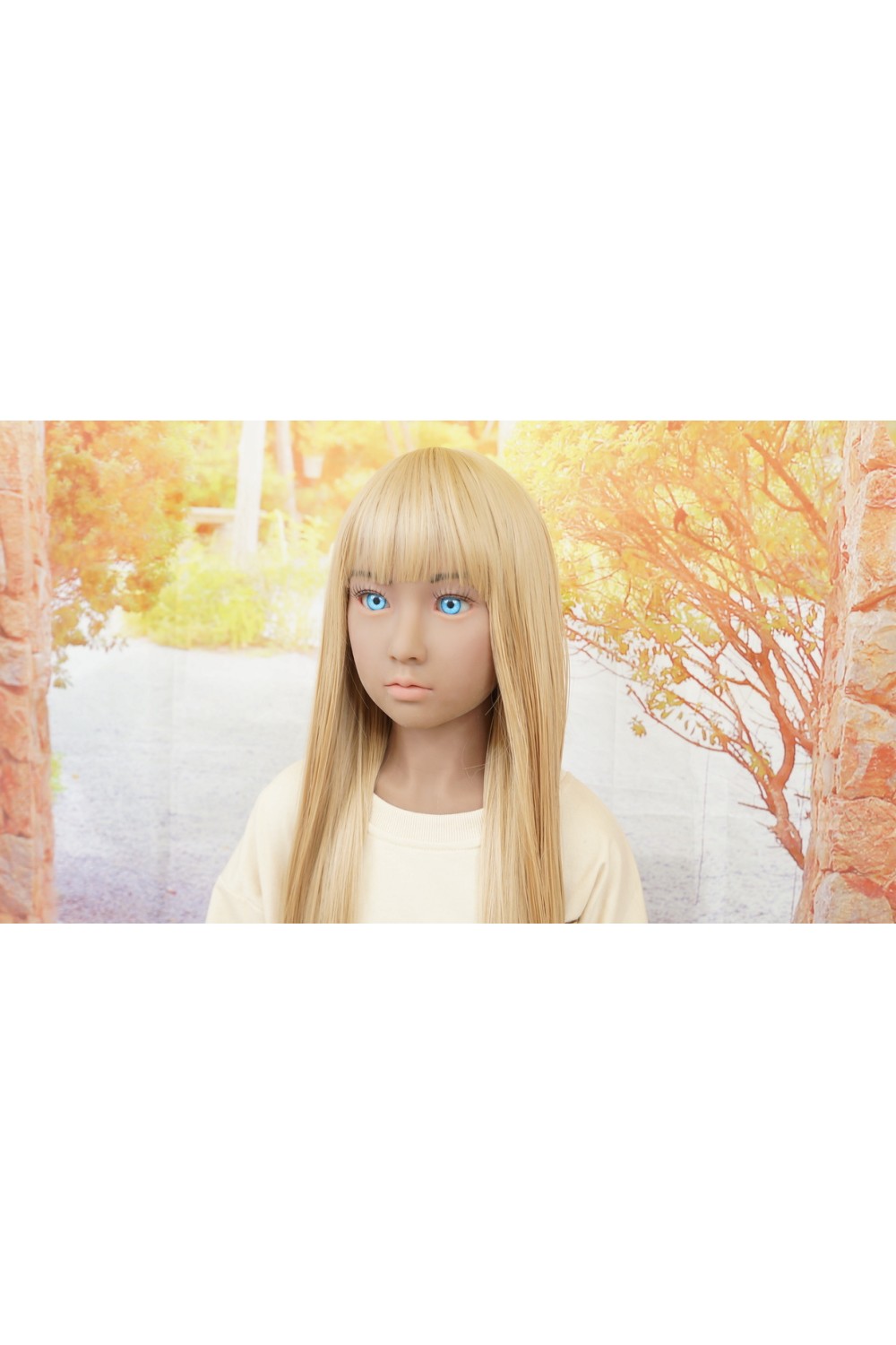 【中古】AXB Doll #16 ヘッド130cm バスト平ら 新骨格 肌色 日焼け
