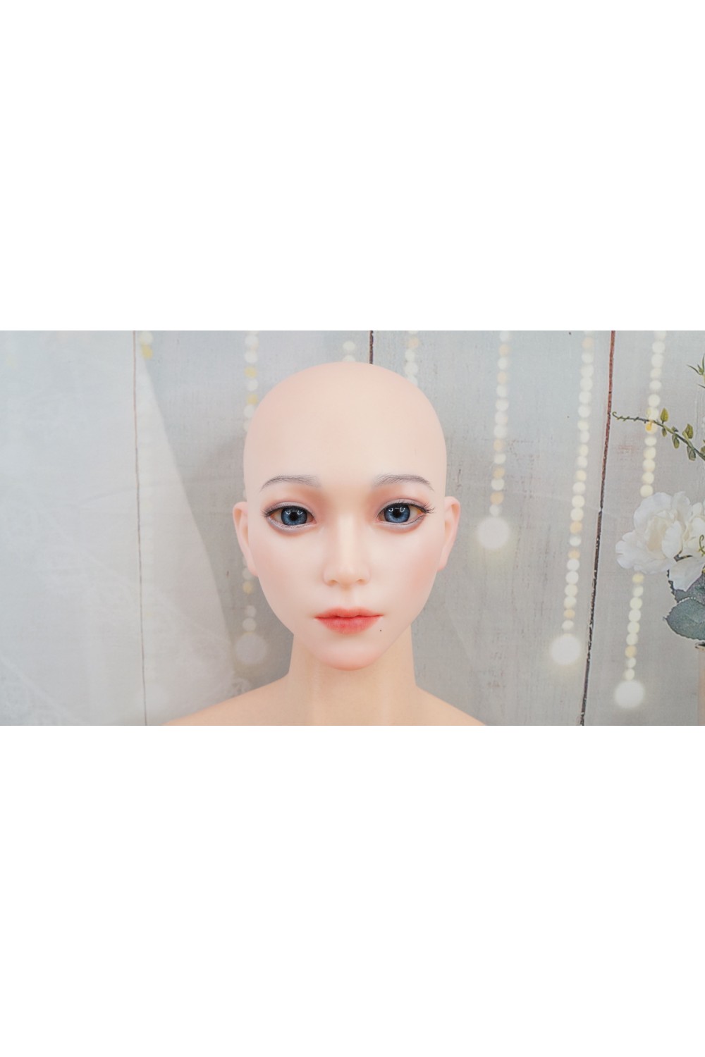 【中古】WAXDOLL #GE57Z-4 硬性シリコンヘッド＋ILDoll 160cm Eカップボディ 超リアルメイク ゼリー胸 視点移動 新骨格 肌色 ナチュラル