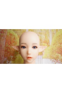 【初心者応援パック 新古美品】EXDOLL（アルテトキオ） #玥（ELF耳つき）ヘッド145cm 普通胸 衣装付属 脱着式舌OP 視点移動 新骨格 肌色 ナチュラル