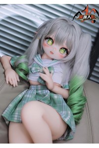 【新品】MOZU DOLL 85cm Aカップ 草ちゃん2.0 ソフトビニール製頭部 TPE製ボディ 肌色＆眼球色＆メイク＆ウィッグ＆衣装は宣材写真と同じ 6kg MOZU 0009