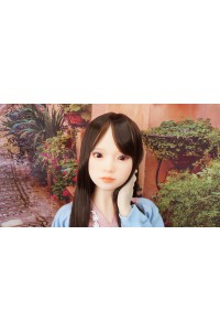 【中古】CATDOLL #Tamiヘッド 136㎝ 超リアルメイク あご関節あり 視点移動 指関節OP 自立加工 EVO骨格 肌色 ナチュラル