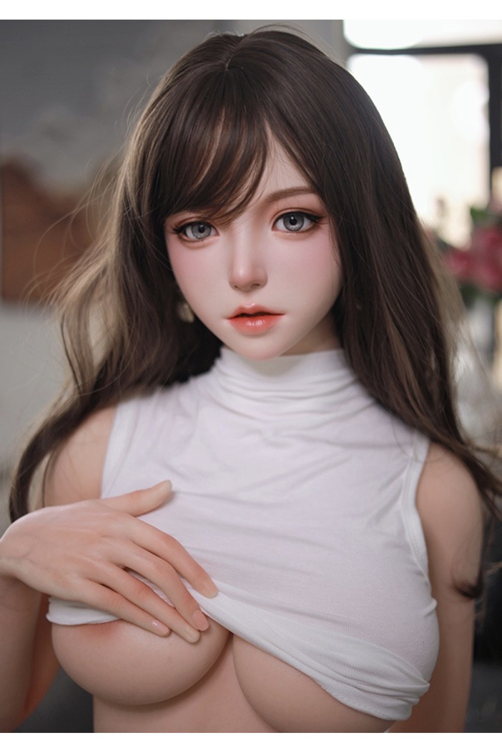 【新品】FUDOLL #J002-千夏 (フルシリコン製) 最新作 超リアルメイク込 163cm Dカップ FUD 0051